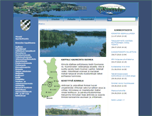 Tablet Screenshot of kinnula.fi